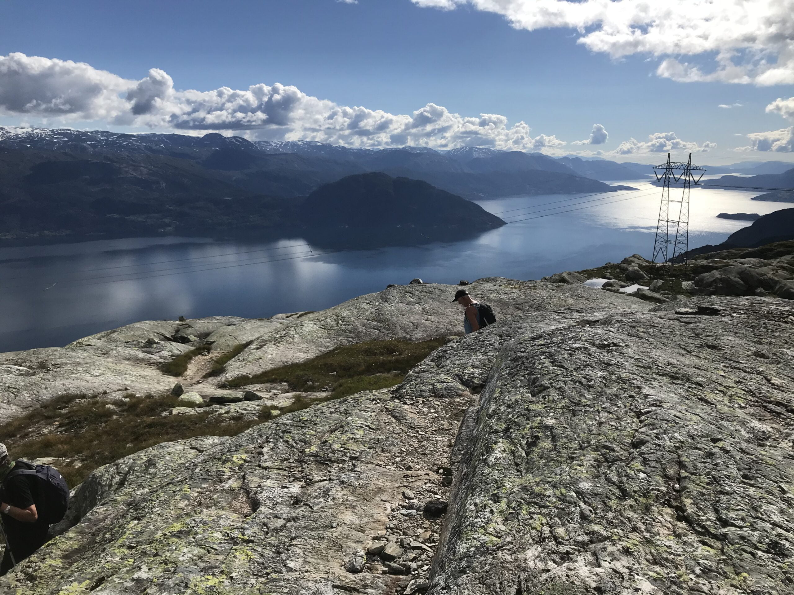 IMG-0157 Fjellpartiet Giljafjellet var goldt og særprega og utsikten utover Hardangerfjorden var overveldande.