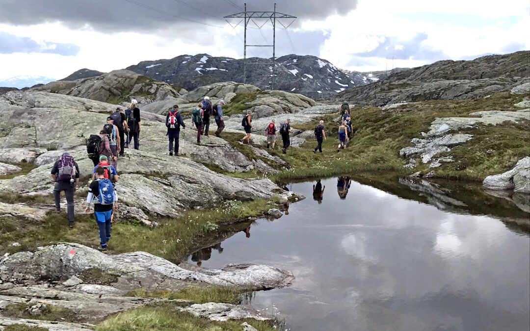 Ei krafthistorisk vandring i Ålvikfjellet